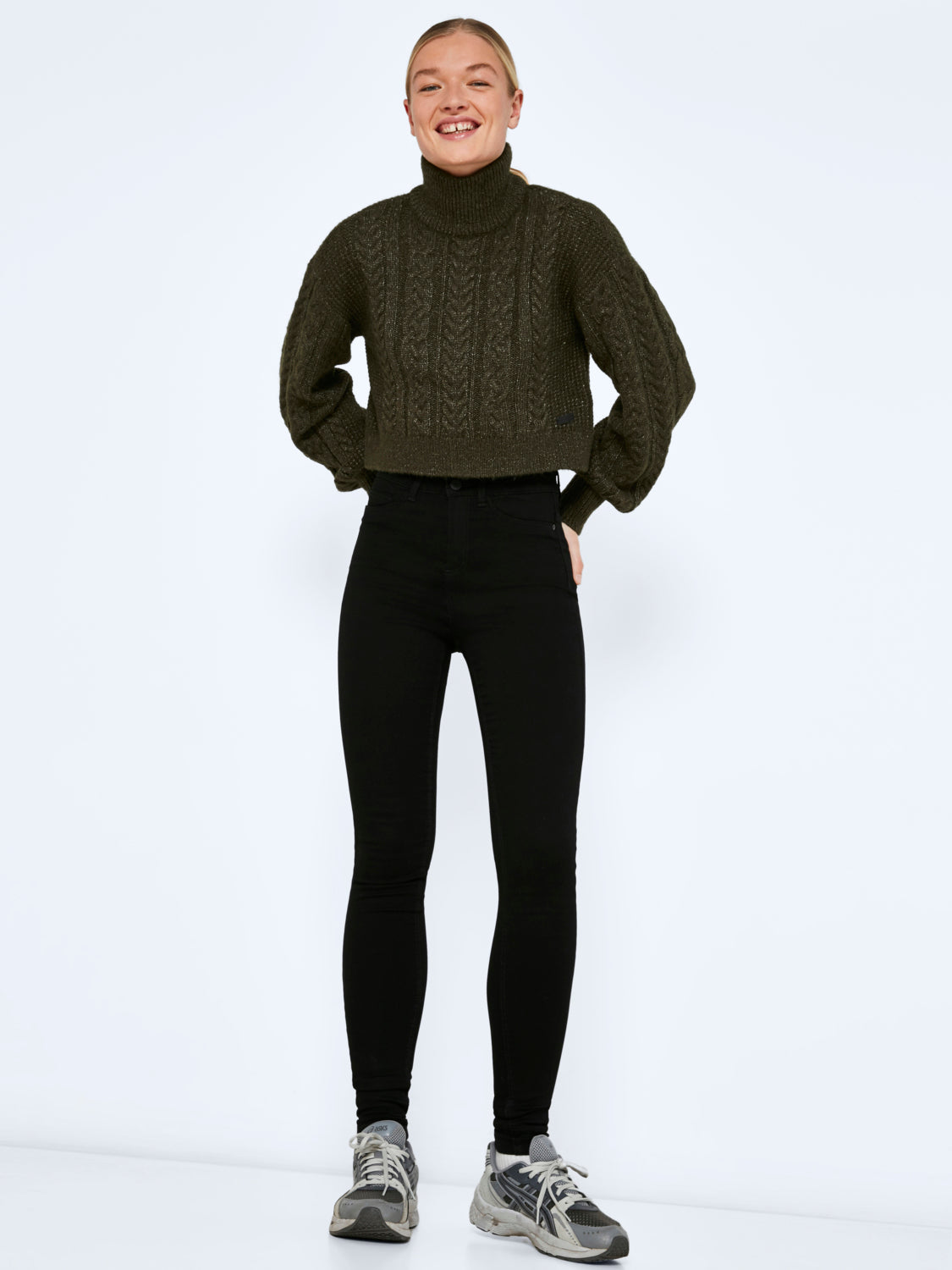 NMCALLIE Jeans - Black Denim